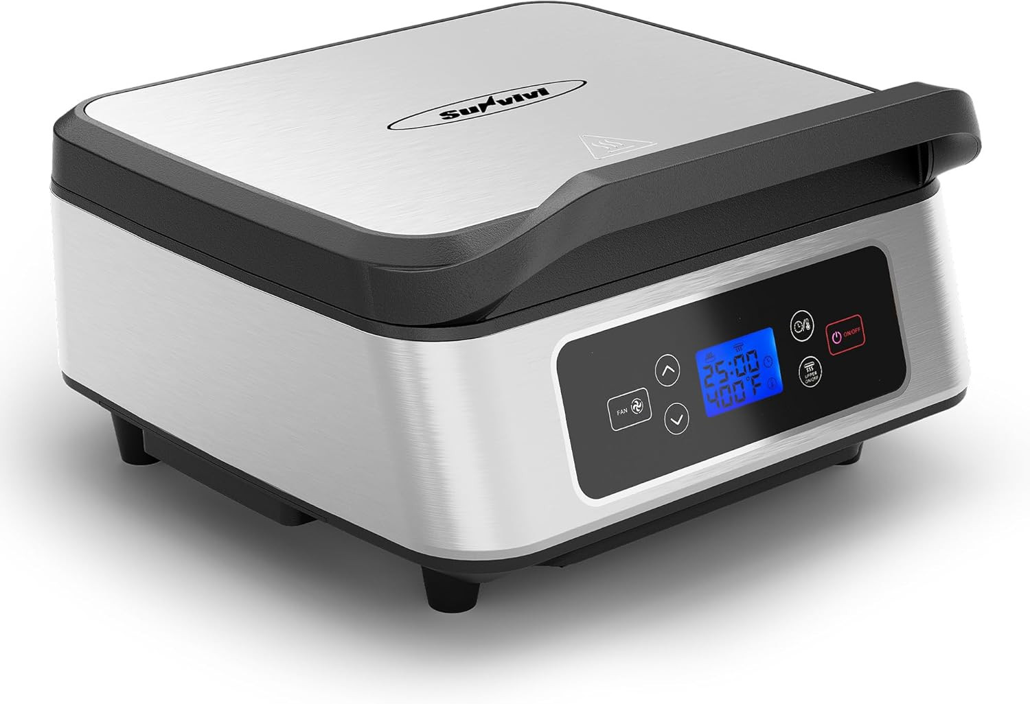 Electric Panini Press Sandwich Maker, 1300W Smokeless Indoor Grill with Removabl