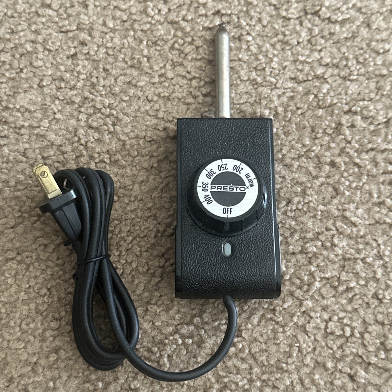 Presto Cool Touch Electric Griddle Electric Cord Temperature Control 0690001