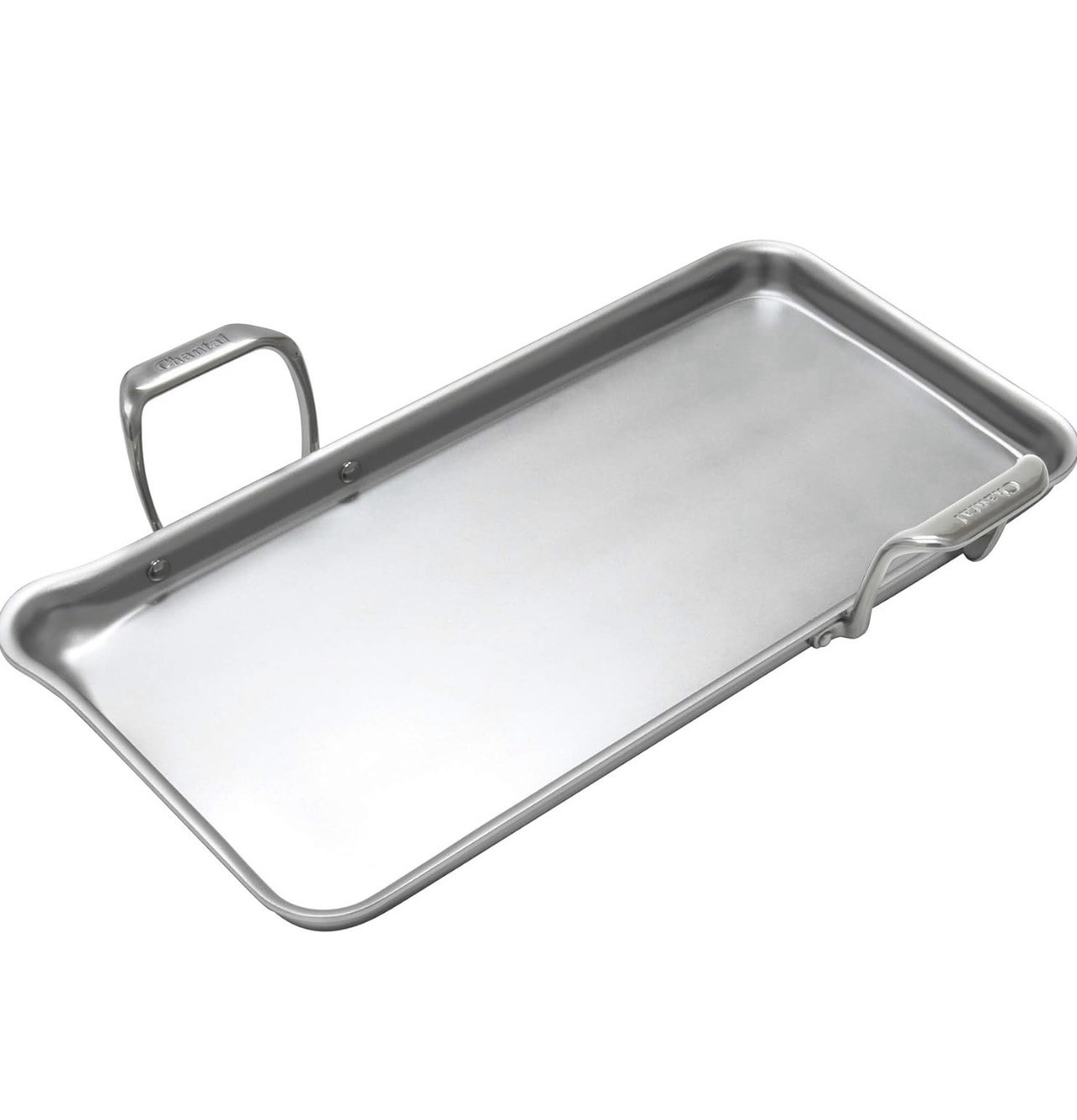 Chantal Griddle 21 Supreme Tri-Ply 19” X 9.5” stainless steel SLT60-48