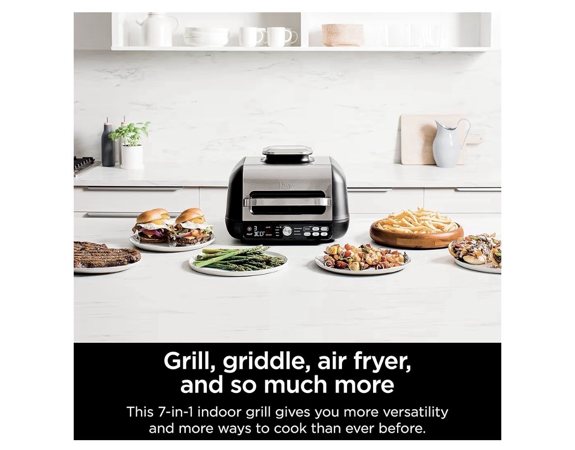 Ninja Foodi IG651 Smart XL Pro 7-in-1 Indoor Grill & Griddle – NEW