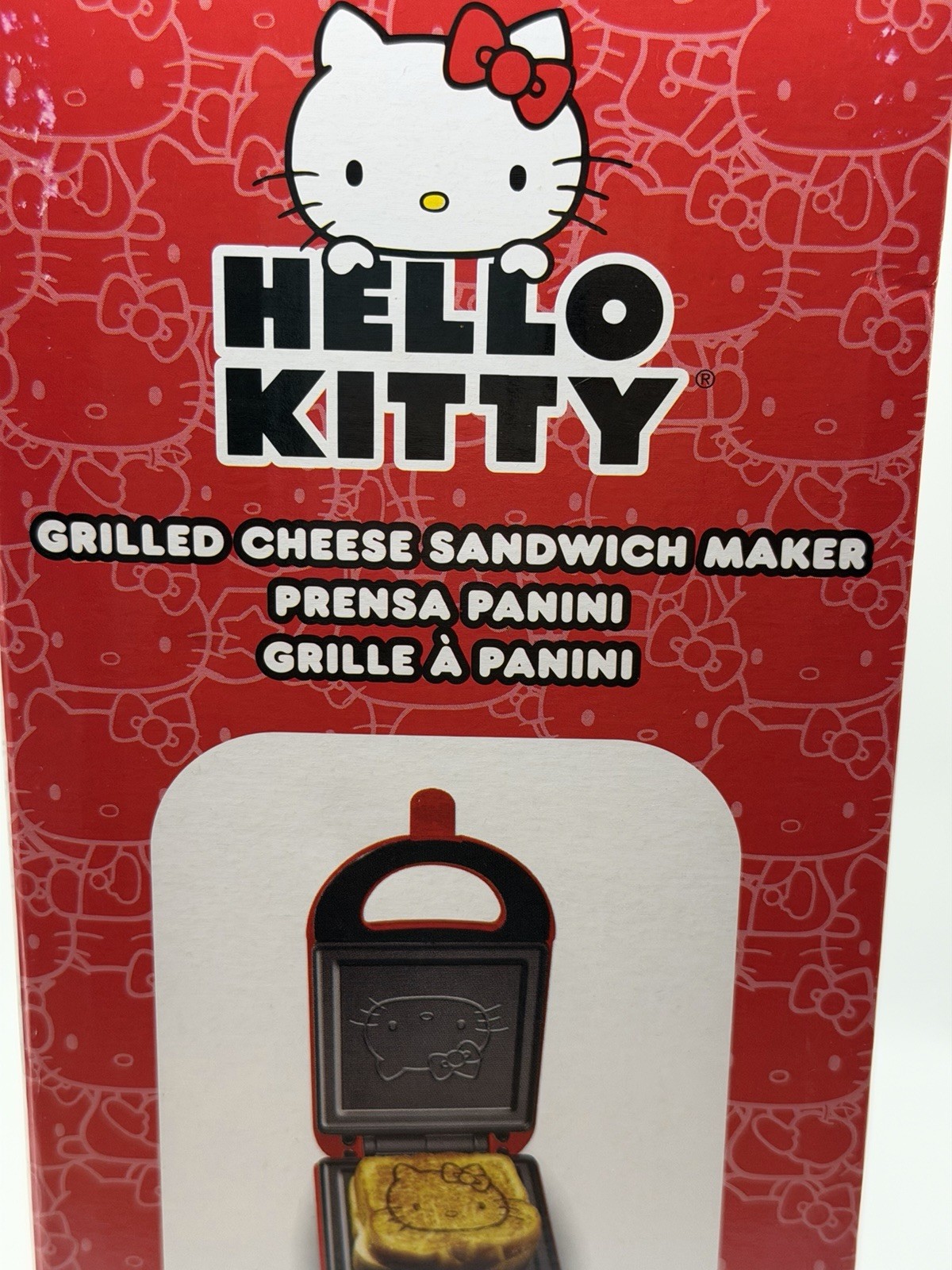 Sanrio Hello Kitty Grilled Cheese Panini Sandwich Maker Press New NIB