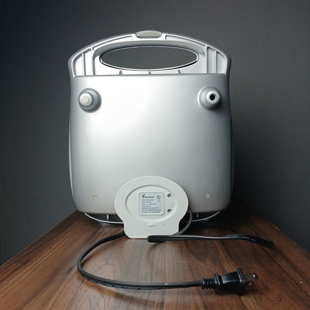 Toastmaster Pancake Maker Silver Tested & Works Breakfast *Read Description*
