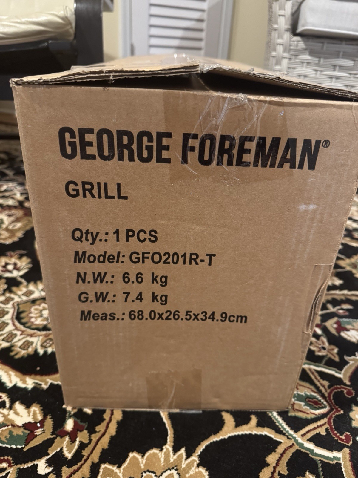 George Foreman GFO201R Electric