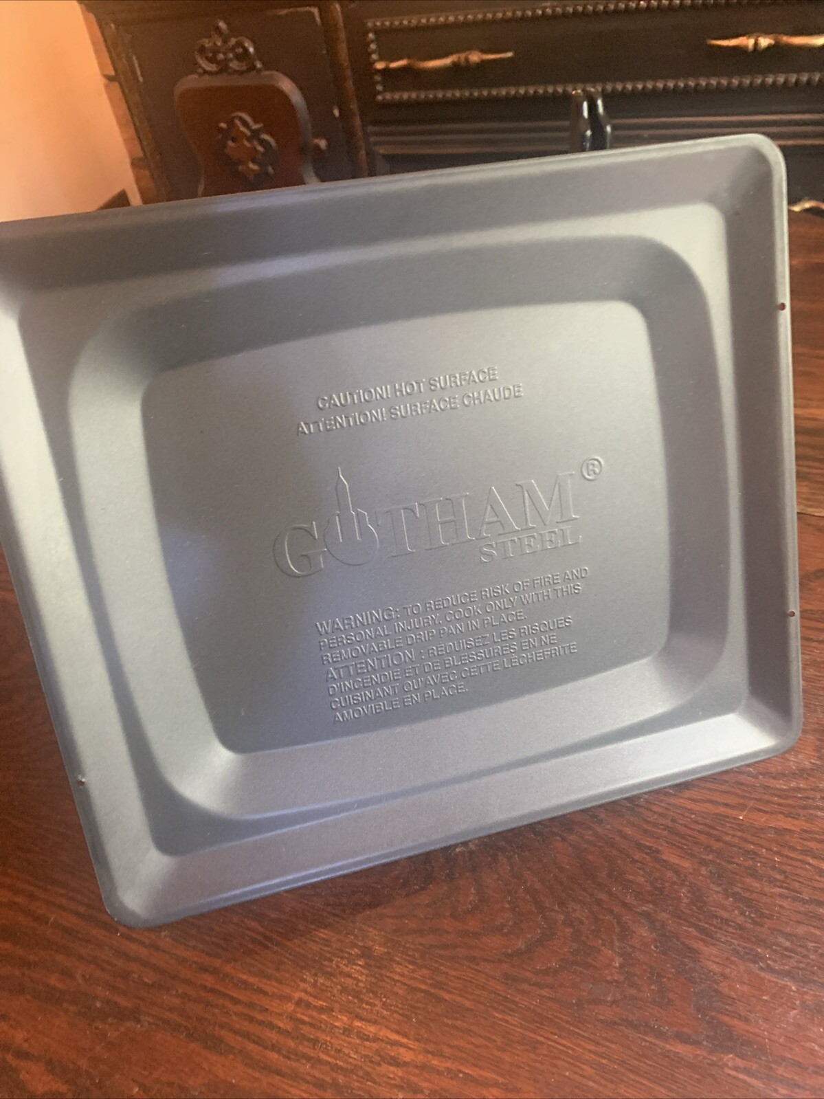 Gotham Steel Smokeless Electric Indoor Grill Replacement Drip Tray ONLY (part)