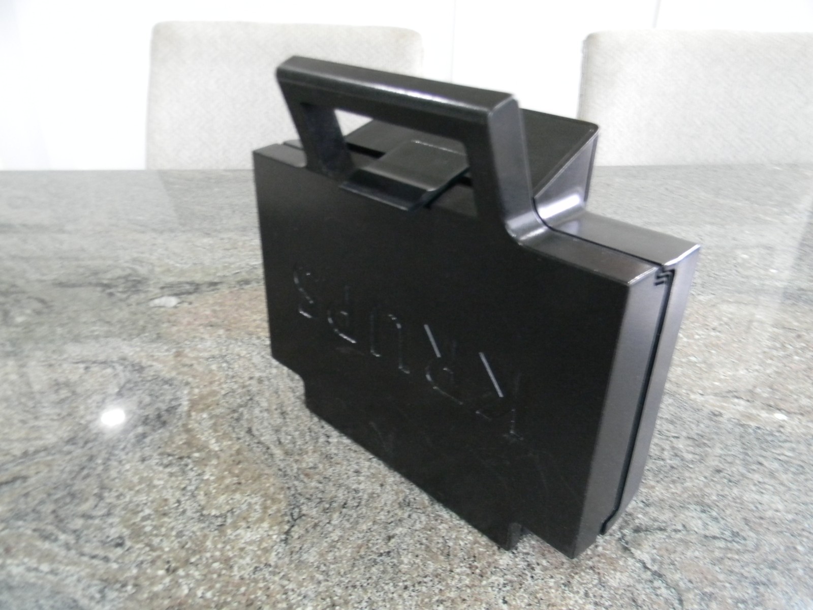 Krups Black FDK1 Sandwich PressMaker Used Very Good Condition – Tested Working