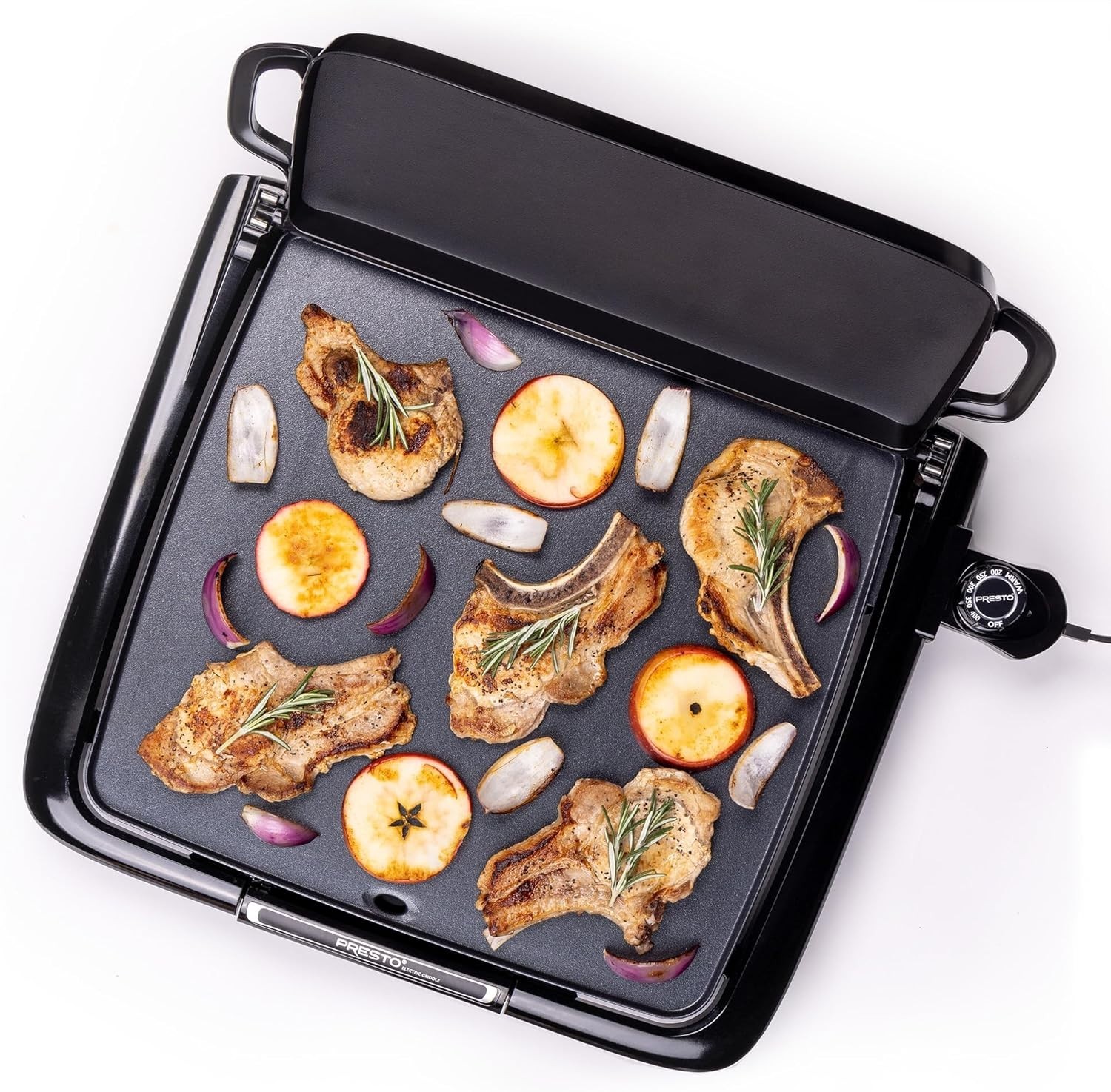 Presto 07023 XL Cool-Touch Electric Griddle Warmer 14×15 Ceramic Nonstick PFAS