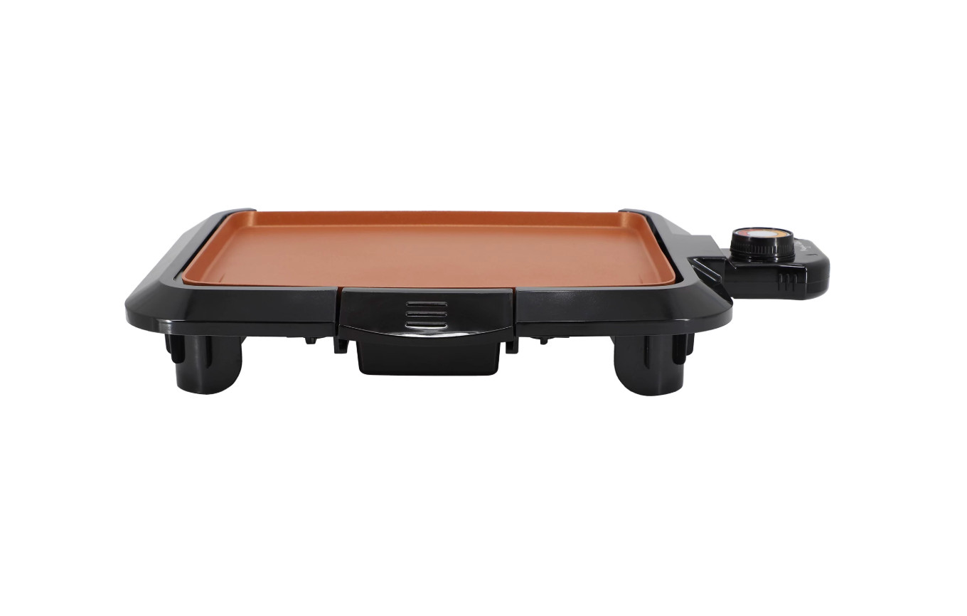 MegaChef 10.63″ Electric Grill with Copper Coating
