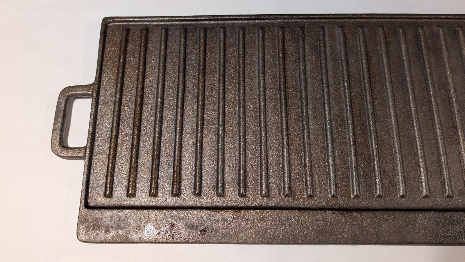 Tomlinson 18″ Reversible Cast Iron Griddle Double Burner Flat & Grill 1016904