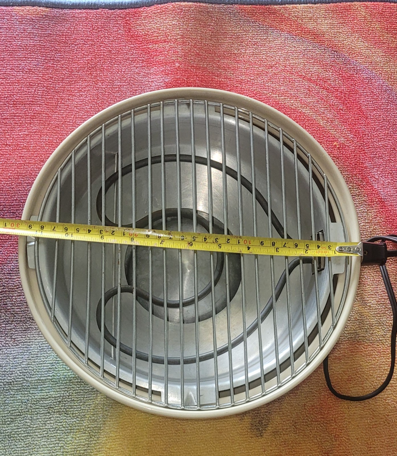 🚨 Vintage CONTEMPRA Electric Indoor Smokeless CounterTop BBQ Grill ECB25 Almond