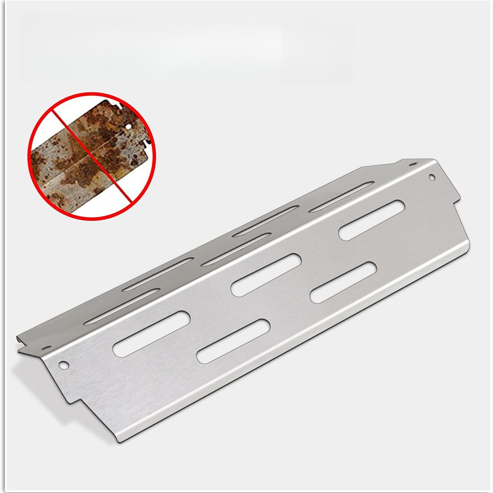 Stainless for shields Heat Deflectors Even Heat Distribution Wide Compatibility