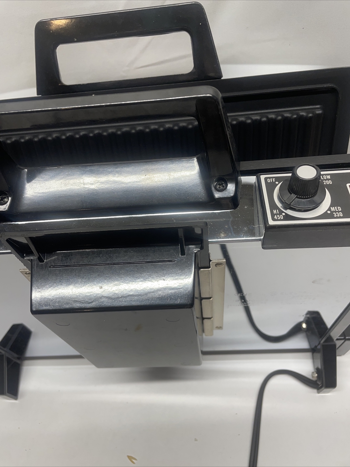 Vintage General Electric GE Broil R Grill Chrome Electric Broiler 3820-112