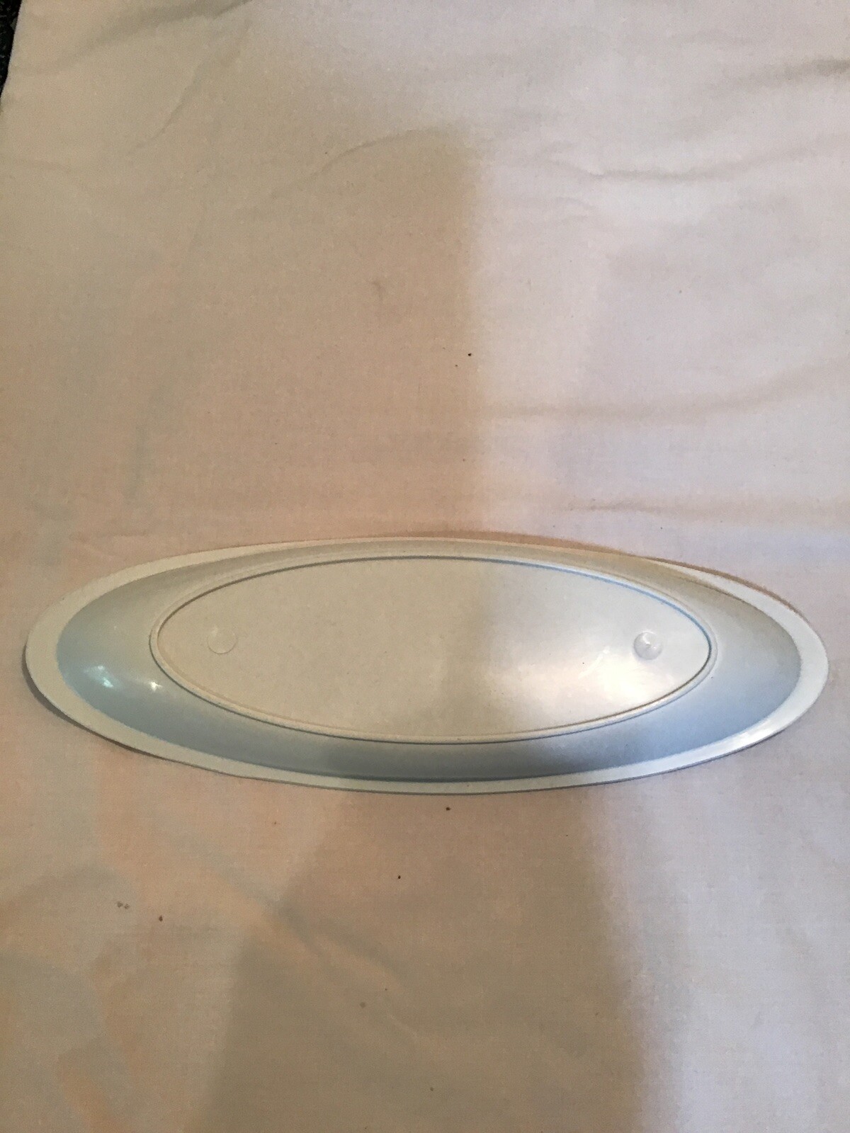 George Foreman Drip Tray Oval 9.25 In. Long White