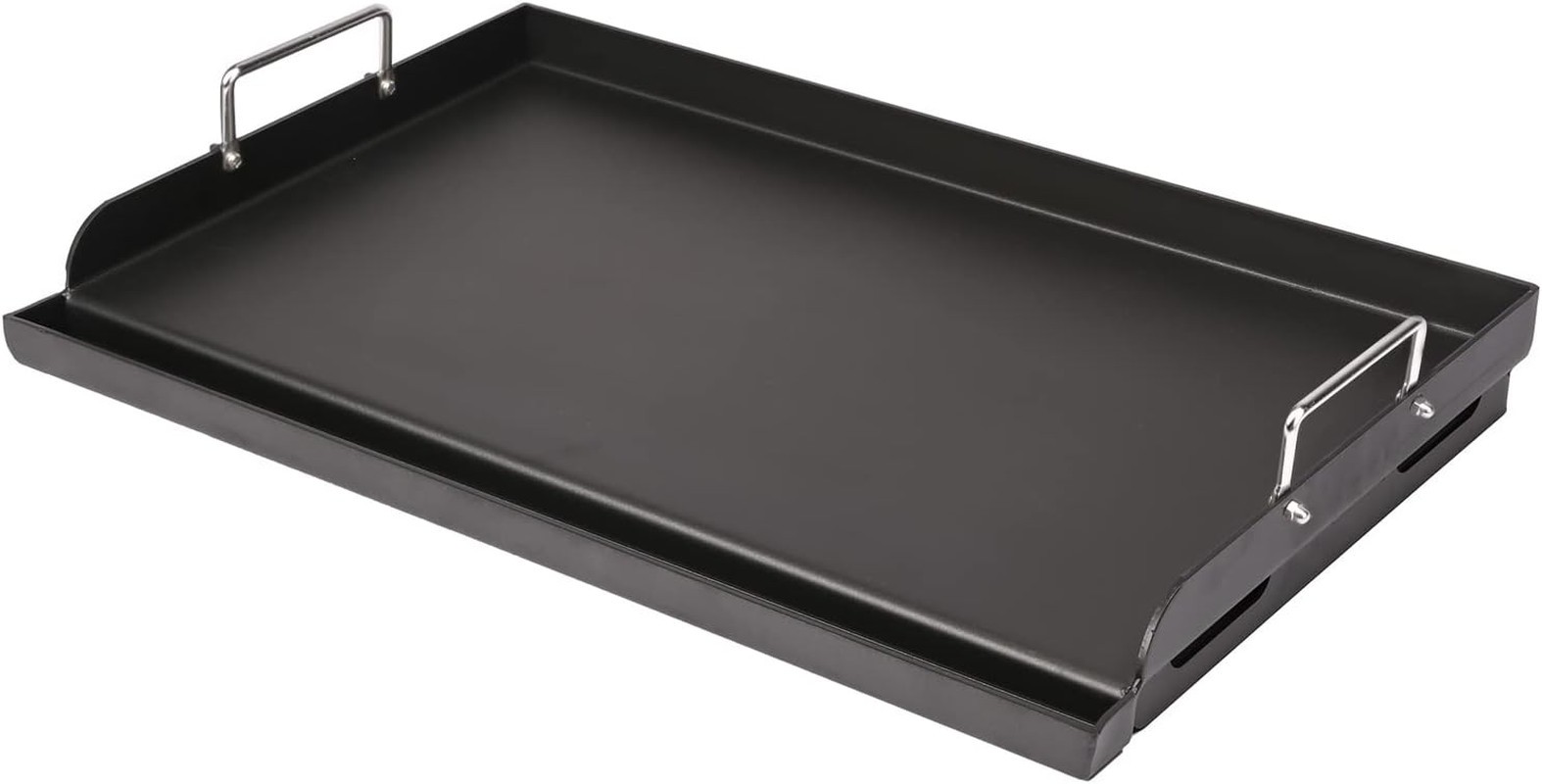 Utheer 25″ X 16″ Pre-Seasoned Nonstick Cast Iron Griddle for Gas & Charcoal Gril