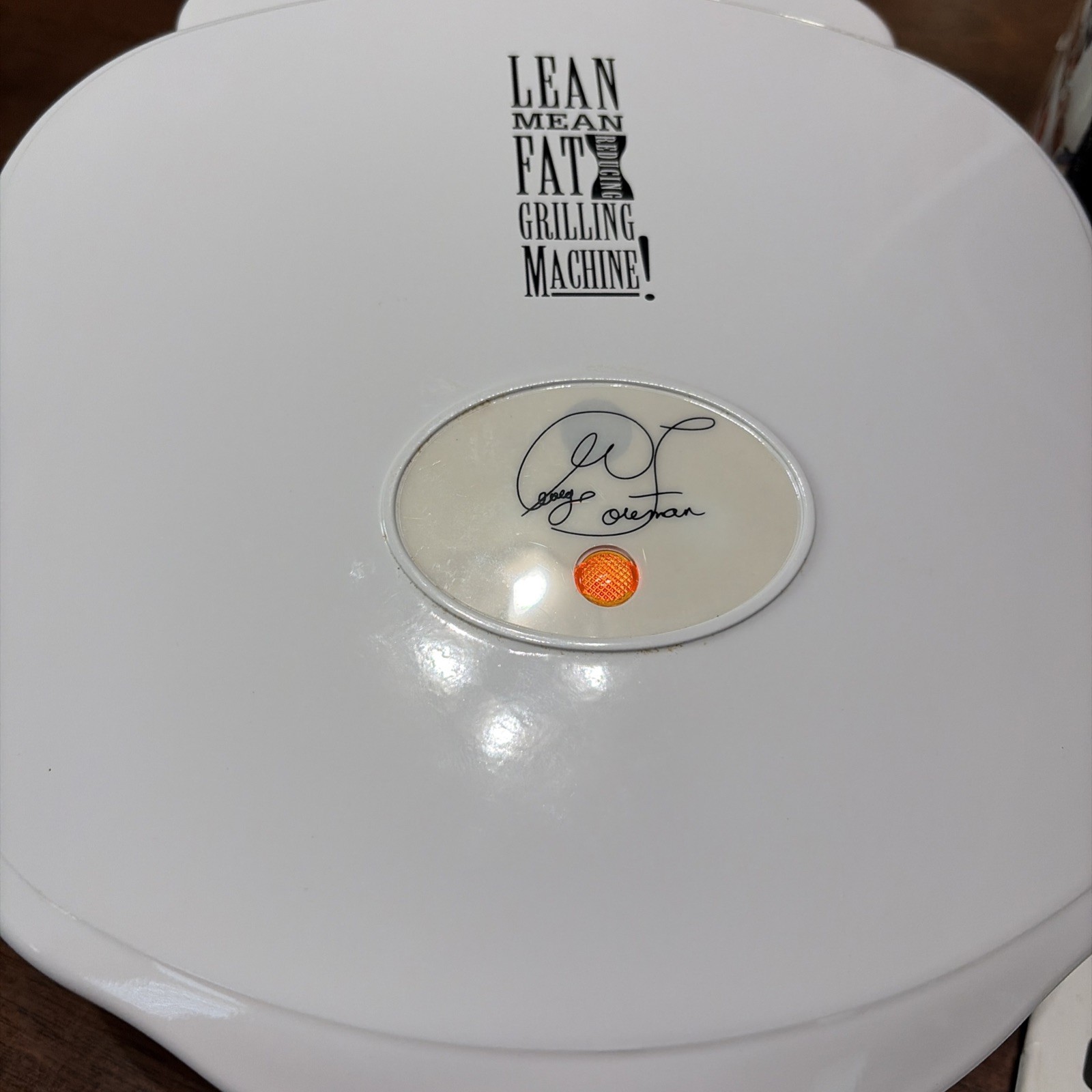 George Foreman Lean Mean Fat Reducing Grilling Machine GR10A White Works