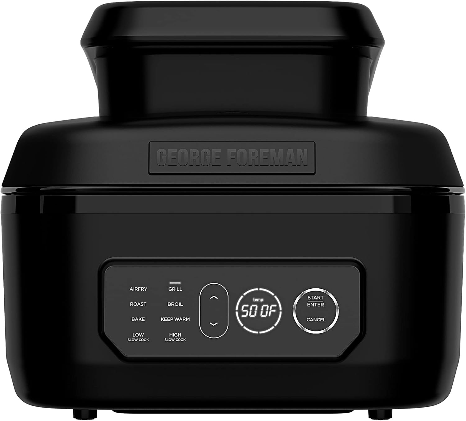 Beyond Grill™ 7-in-1 Electric Indoor Grill W/ Air Fry Technology MCAFD800D Black