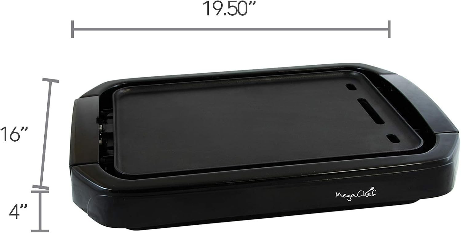 MegaChef Dual Surface Reversible Indoor Grill and Griddle