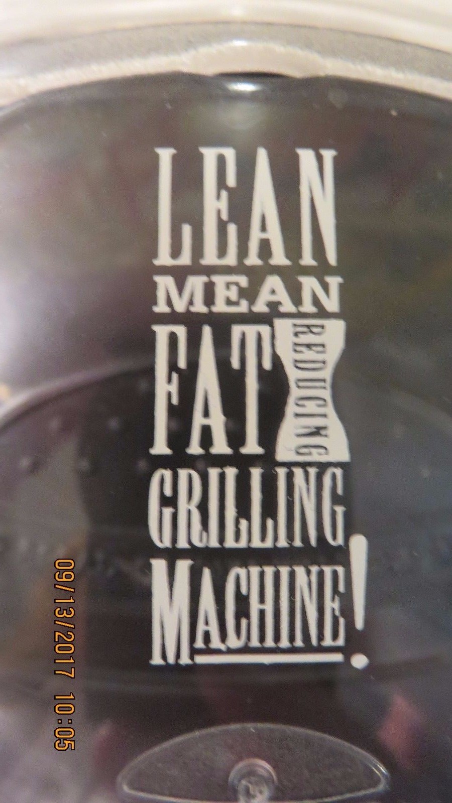 George Foreman Lean Mean Fat Reducing Grilling Machine w/Bun Warmer #GR10ABW