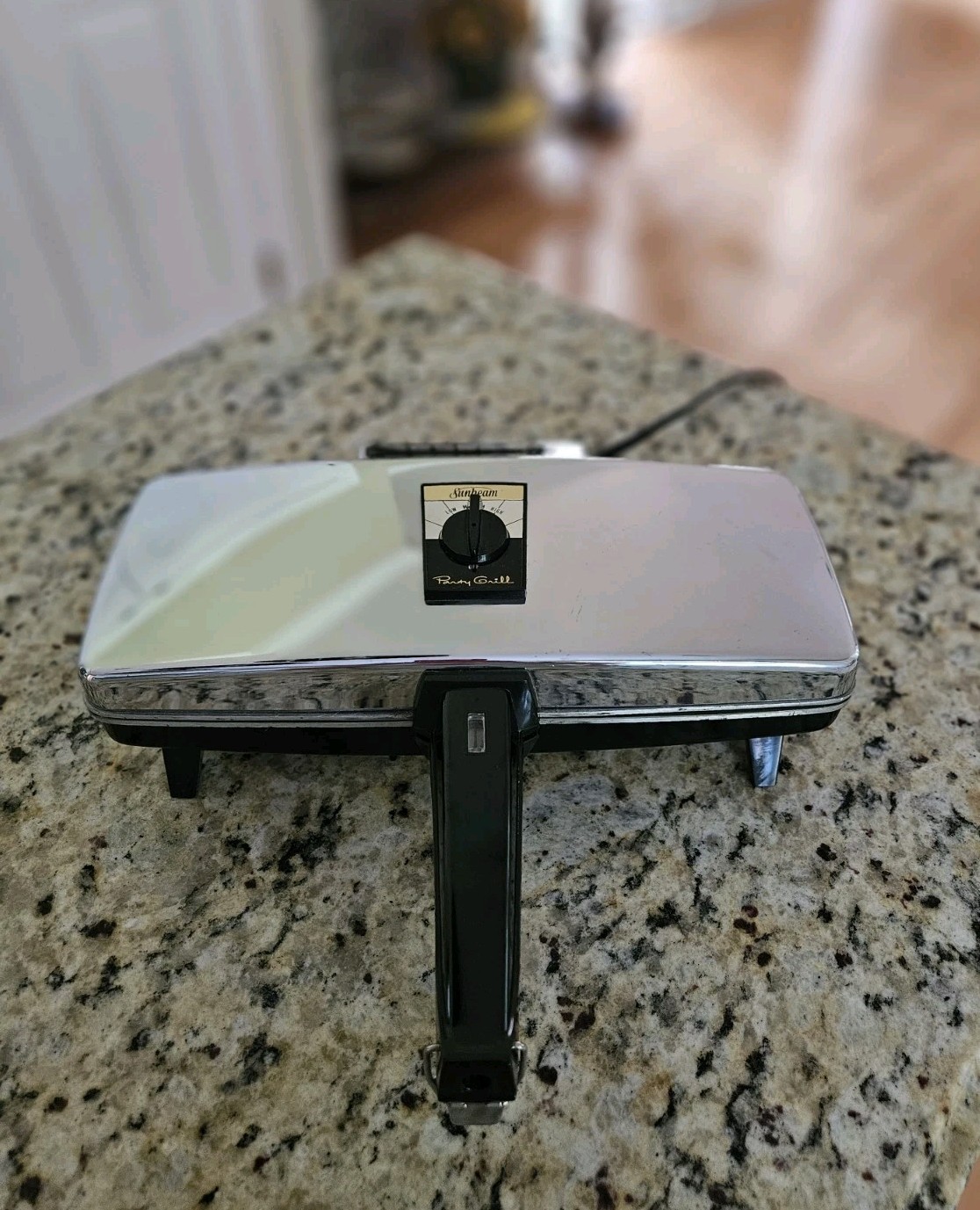Sunbeam Party Grill 870 Electric Snack/Sandwich Maker Vintage! Tested ECU!