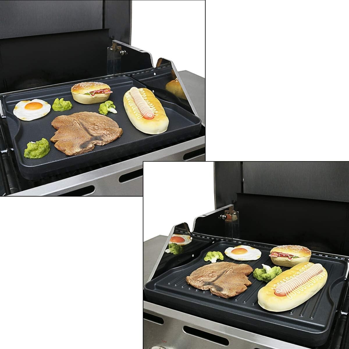 Versatile Pre-Seasoned Cast Iron Griddle for Camp Chef 14″ & 16″ Stoves