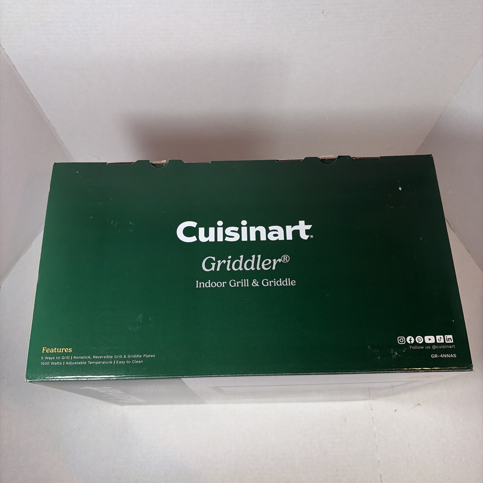 Cuisinart Griddler Indoor Grill & Griddle 5-in-1
