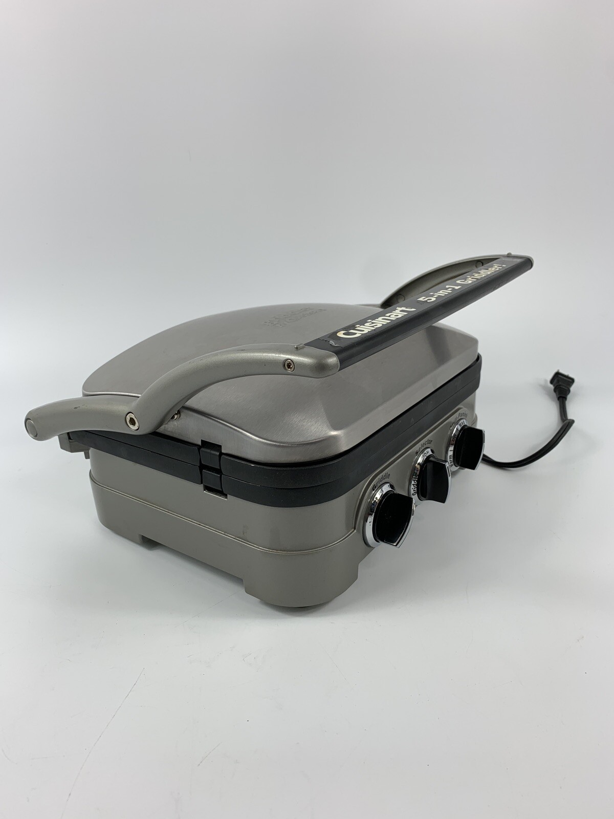 Cuisinart GR-4N 5-in-1 Grill Griddler Panini Maker 120V/1500W TESTED WORK GREAT