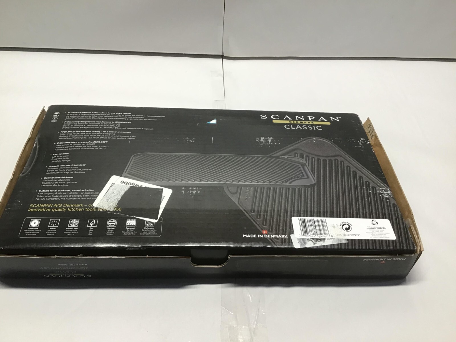 Scanpan Classic Double-Burner Grill Griddle