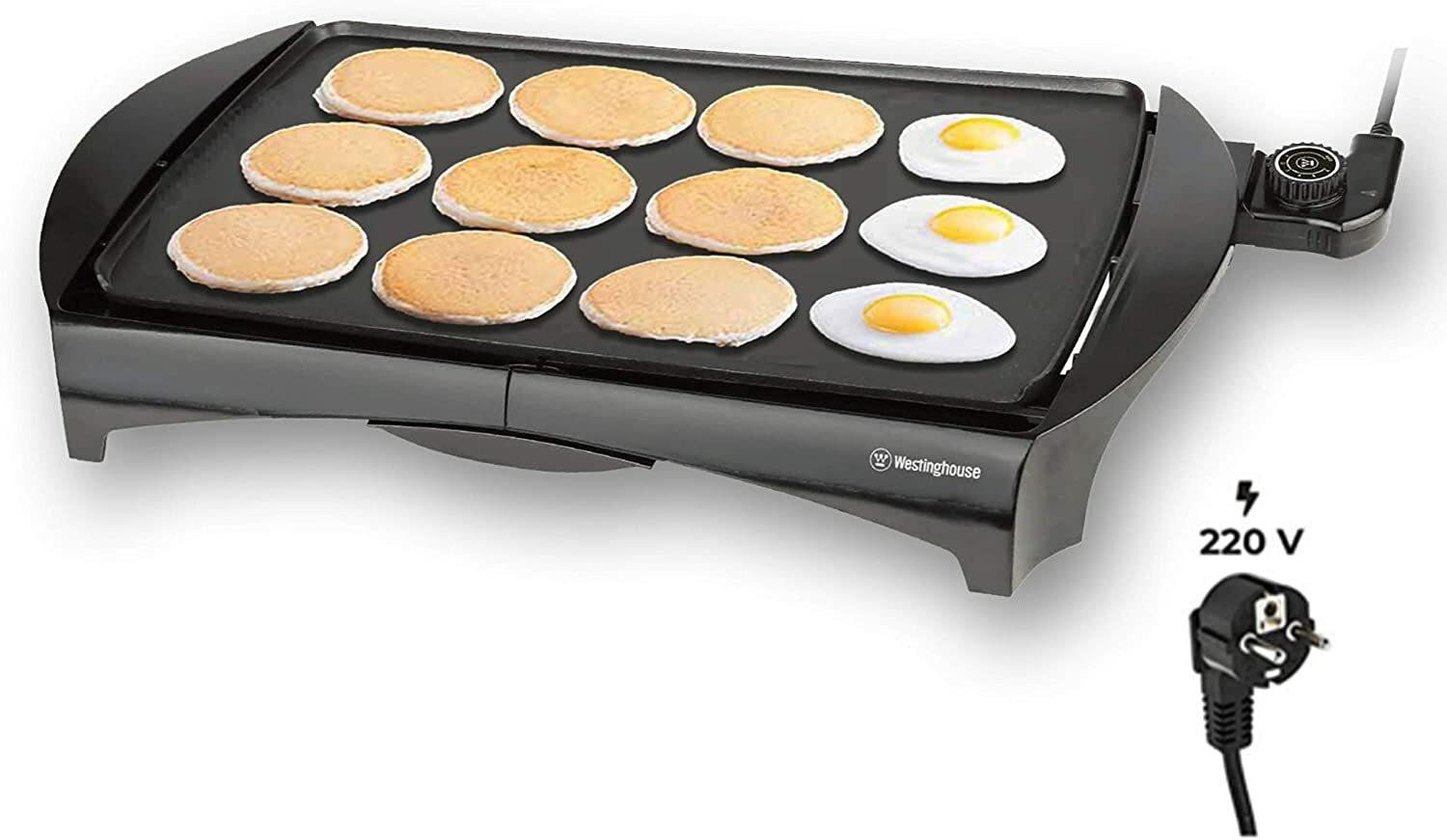 Westinghouse 220 volt griddle Family Size grill 220 Volts (NOT FOR USE In USA)