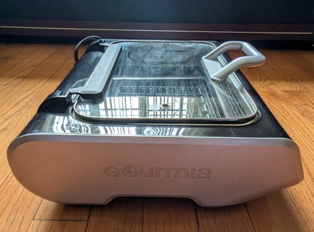 Gourmia FoodStation Smokeless Grill/Griddle/Air Fryer