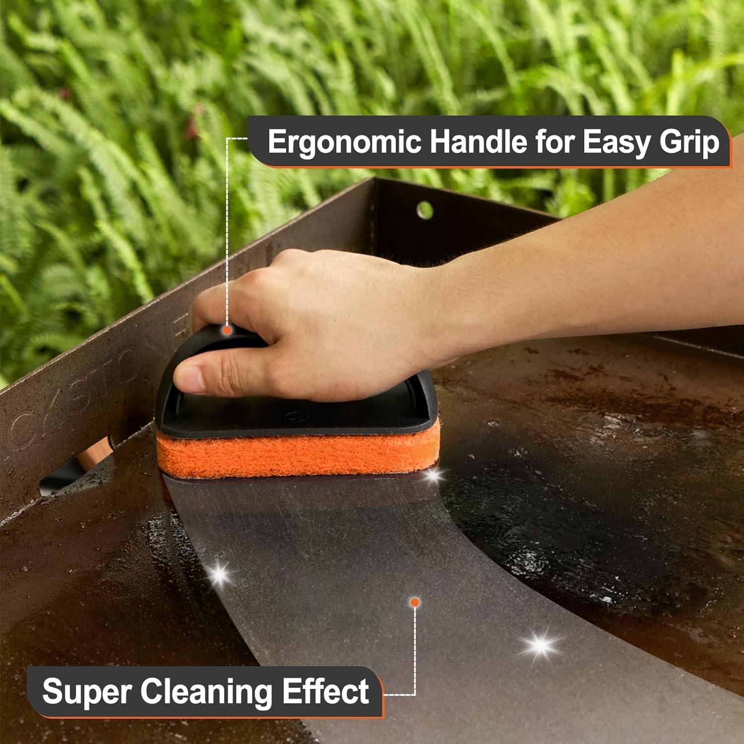 SHINESTAR Griddle Cleaning Kit for Blackstone, 12-Piece Flat Top Grill…