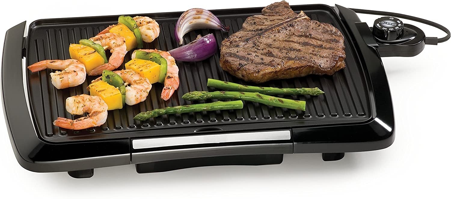 Asador electrico asadores para carne parrilla gril electrica grill 16″ x 10″ New