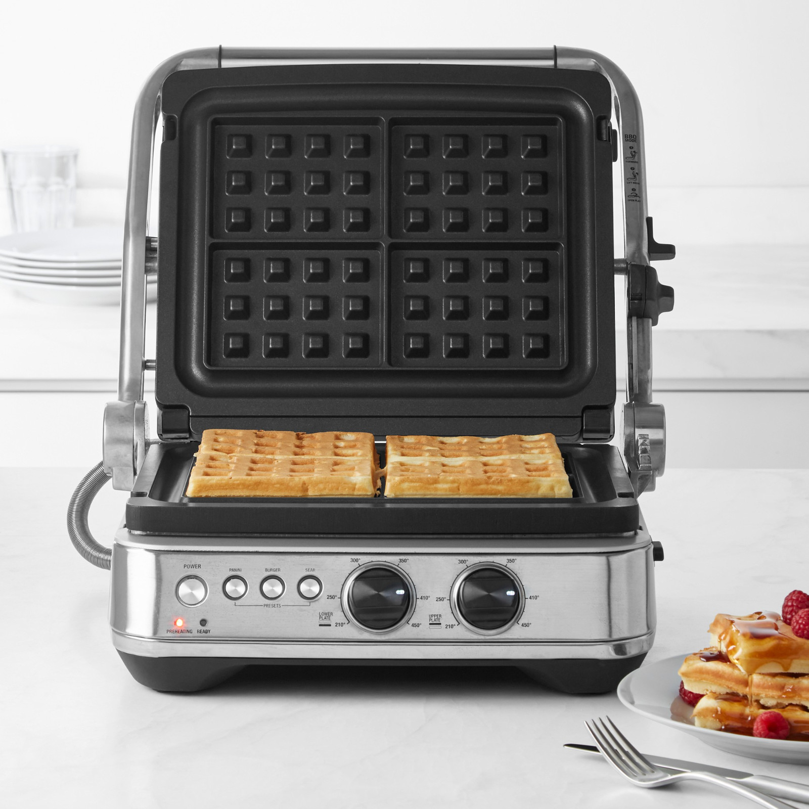 Breville Sear & Press Grill Stainless Steel Panini Press – FREE SHIP