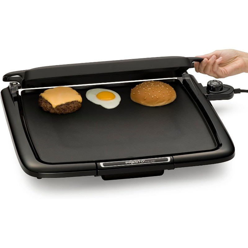 07023 XL Cool-Touch Electric Griddle and Warmer Plus