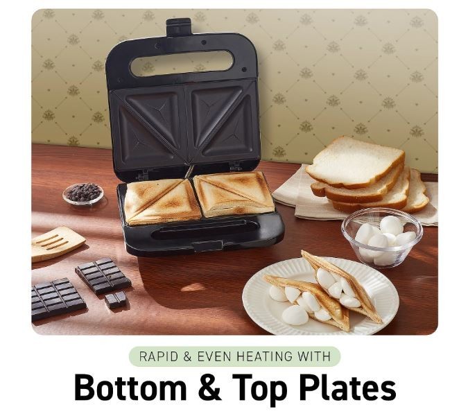 Stainless Steel Sandwich Panini Maker Grilled Cheese Machine Tuna Melt Omelets