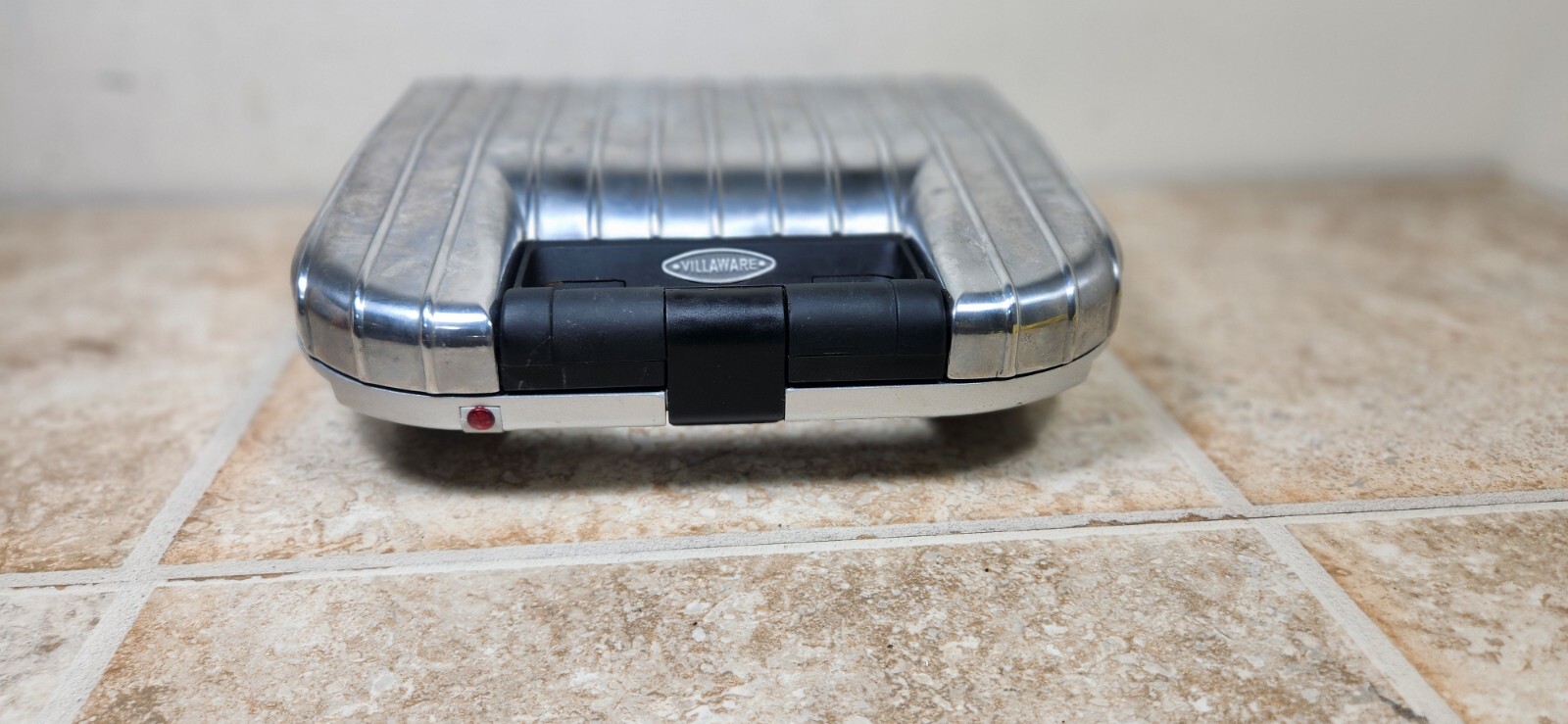 Villaware SANDWICH MAKER Cooker 2070 UNO CROQUE MONSIER SHELL SHAPE BAKER Tested