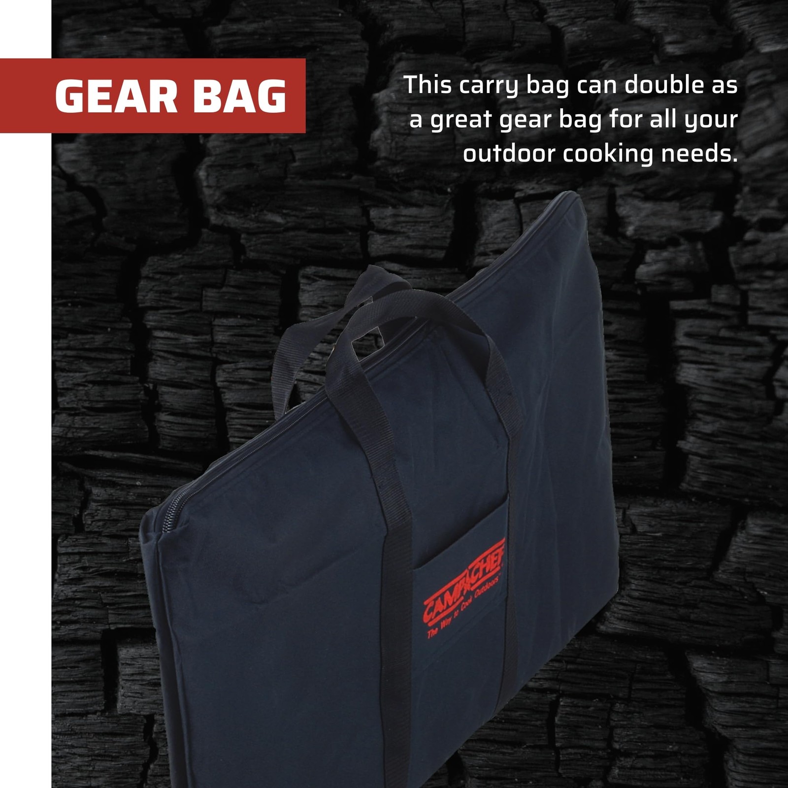 Large Griddle Bag Black