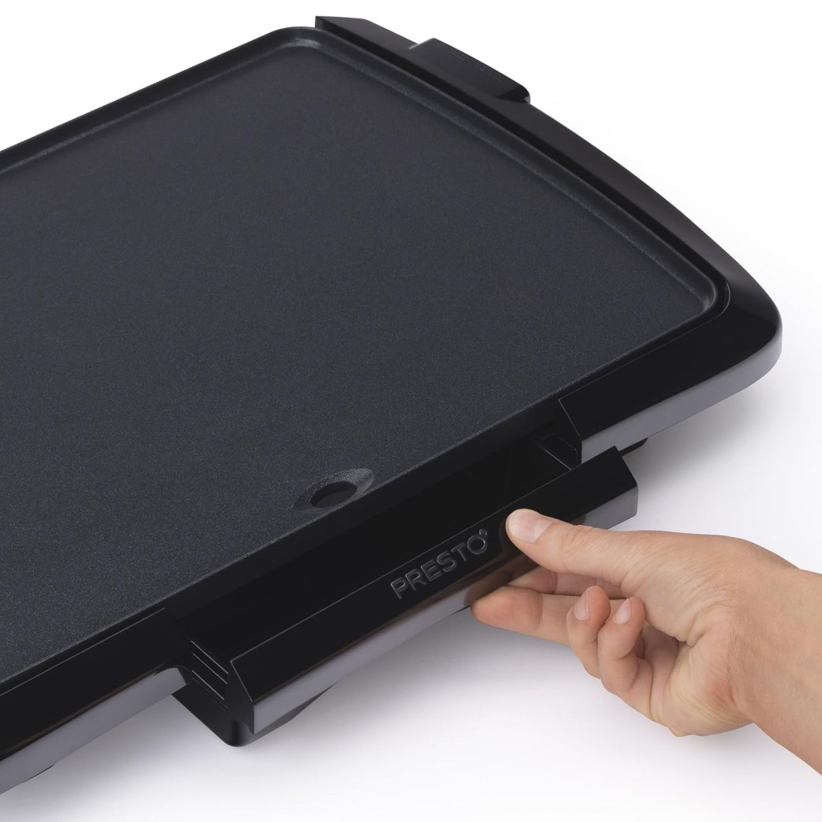 Presto Cool-Touch Electric Griddle, 10.5″ x 16″ Ceramic Nonstick Flat Top Grill