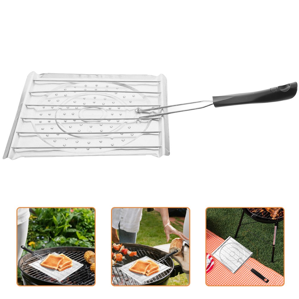 Heavy Duty Stainless Steel Grill Rack for Bbq Bread Meat Fish Cooking