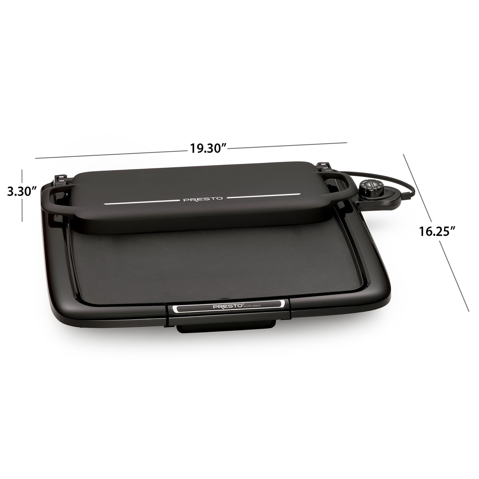Presto 07023 Xl Cool-Touch Electric Griddle And Warmer Plus