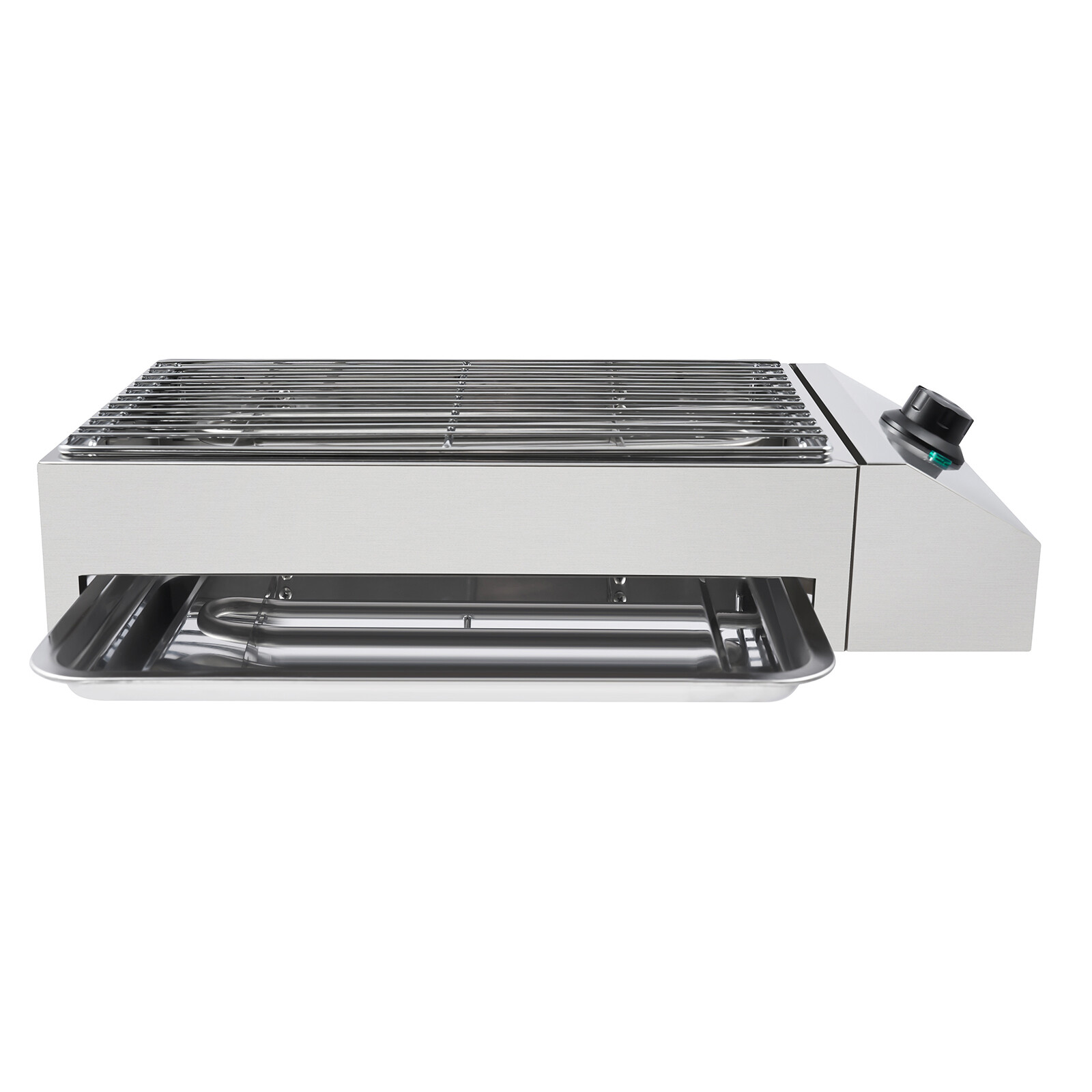 1800W Commercial Electric Grill Smokeless Grill Barbecue Oven In/Outdoor 110V