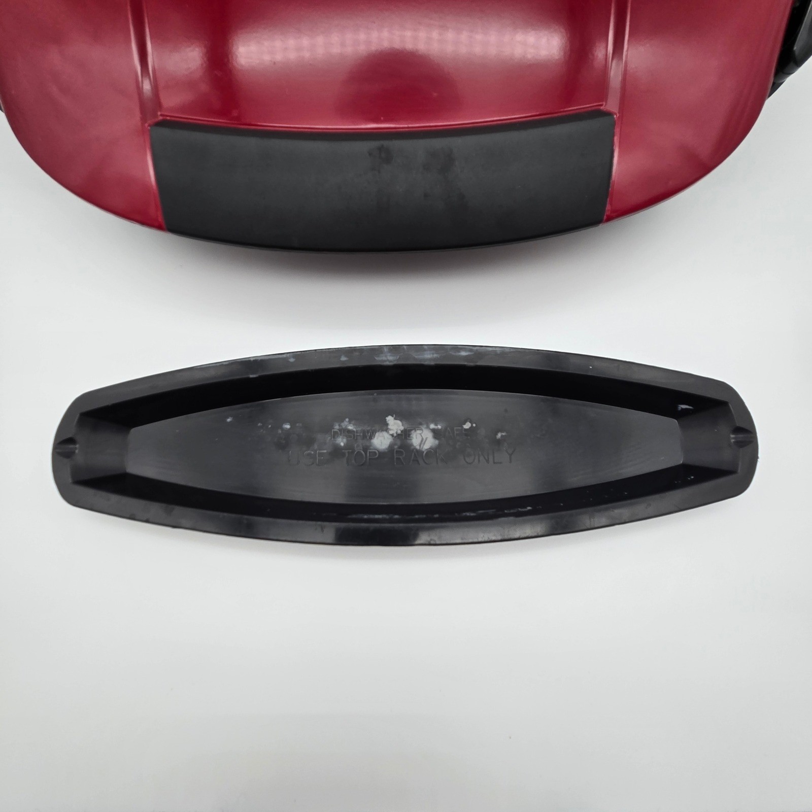 George Foreman Grilling Machine & Press GRP0004R Red 5-Serving Removable Plates