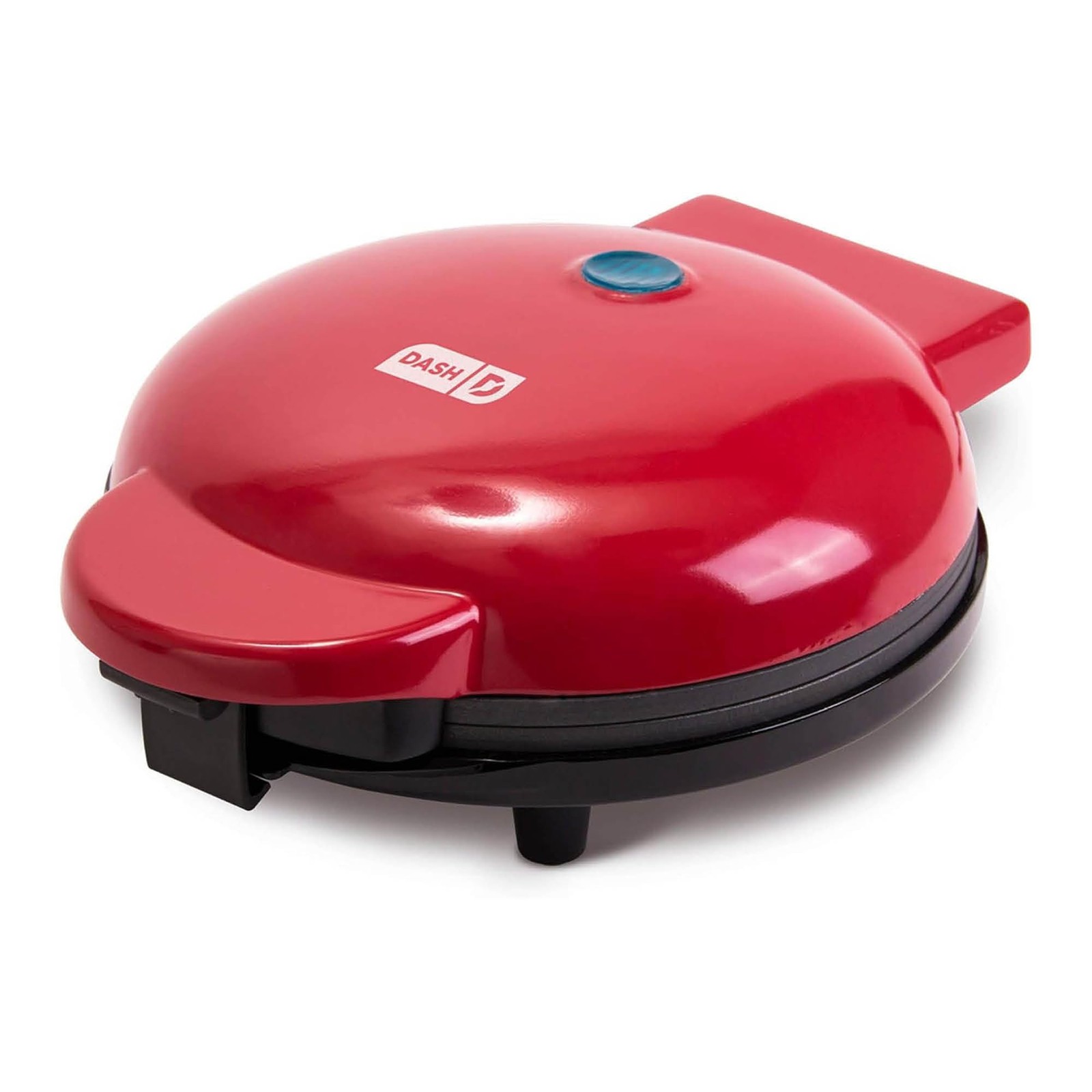 Dash Round Express Electric with Indicator Light + Included Recipe Book, Red