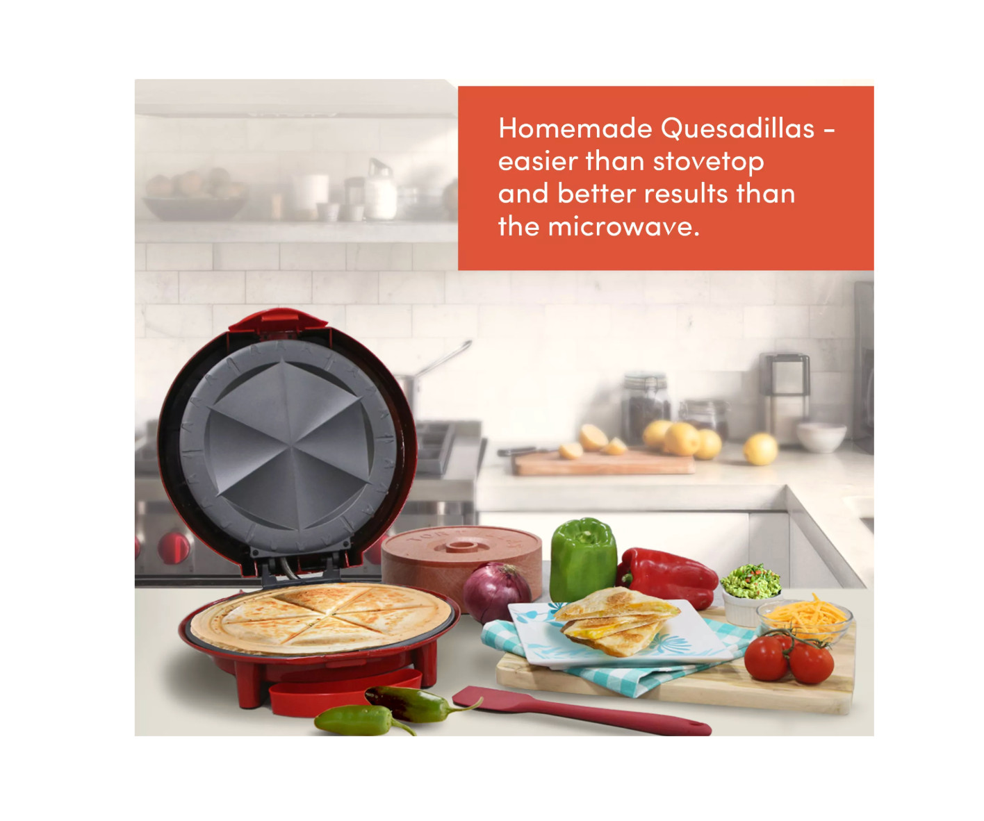 Elite Gourmet 11″ Quesadilla Maker