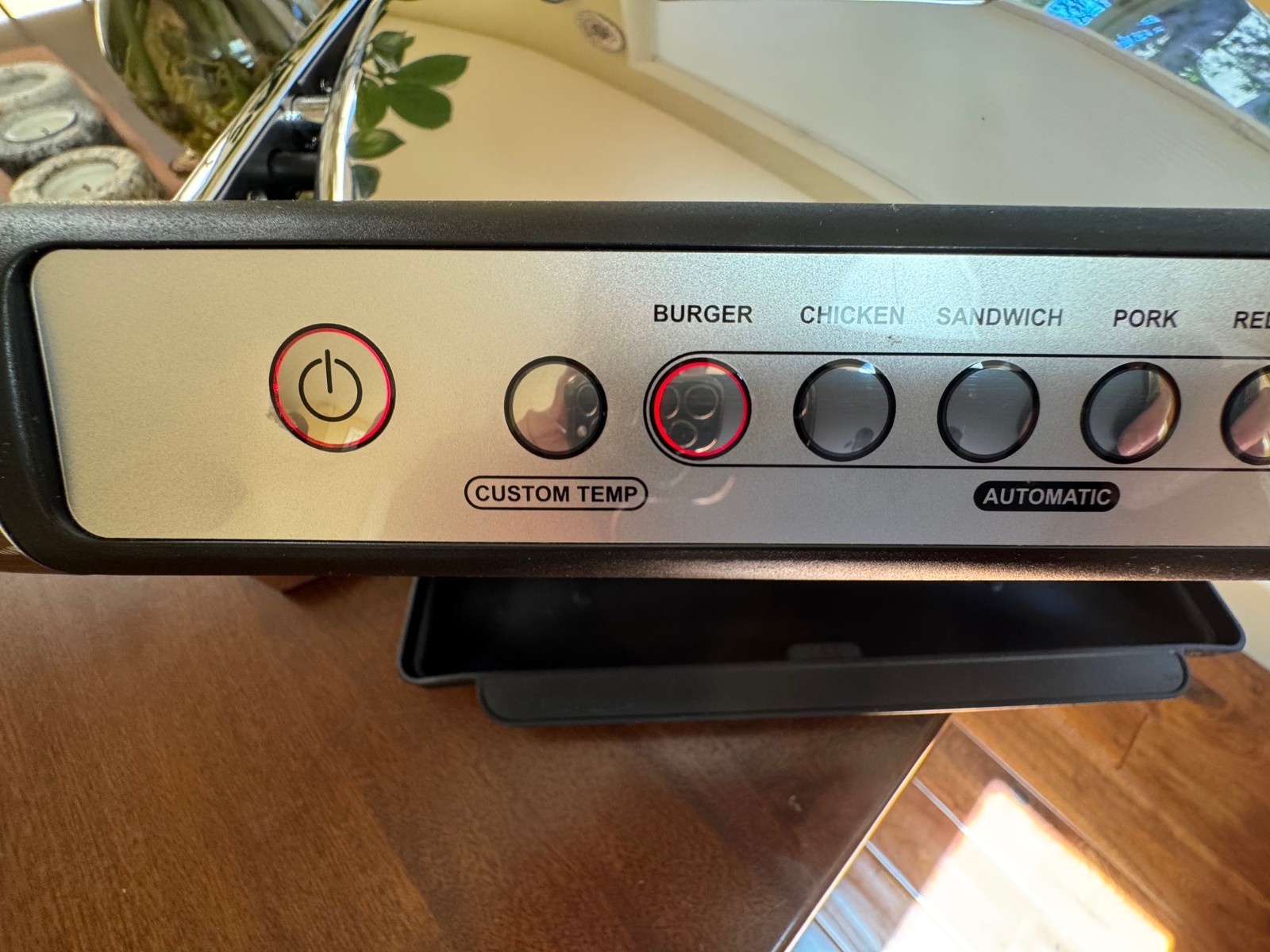 ALL-CLAD AUTOSENSE XL MEAT GRILL PANINI PRESS 8358s2 & DRIP TRAY 1800W TESTED