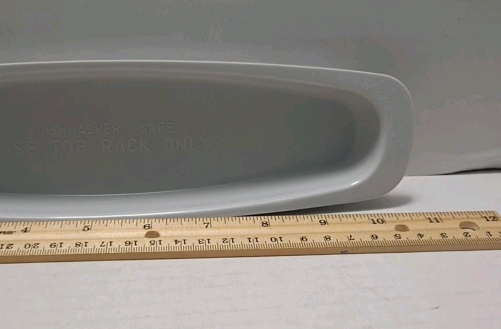 George Foreman Gray Plastic 10.75” Drip Tray Replacement Piece