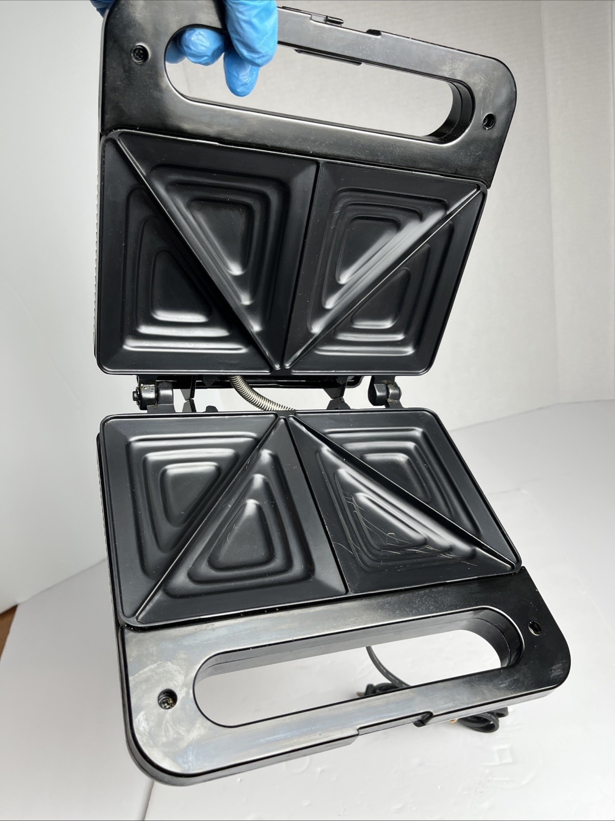 Salton SA-4 Snack ‘N’ Sandwich Maker 12V 760W Panini Crimps Seals TESTED & WORKS