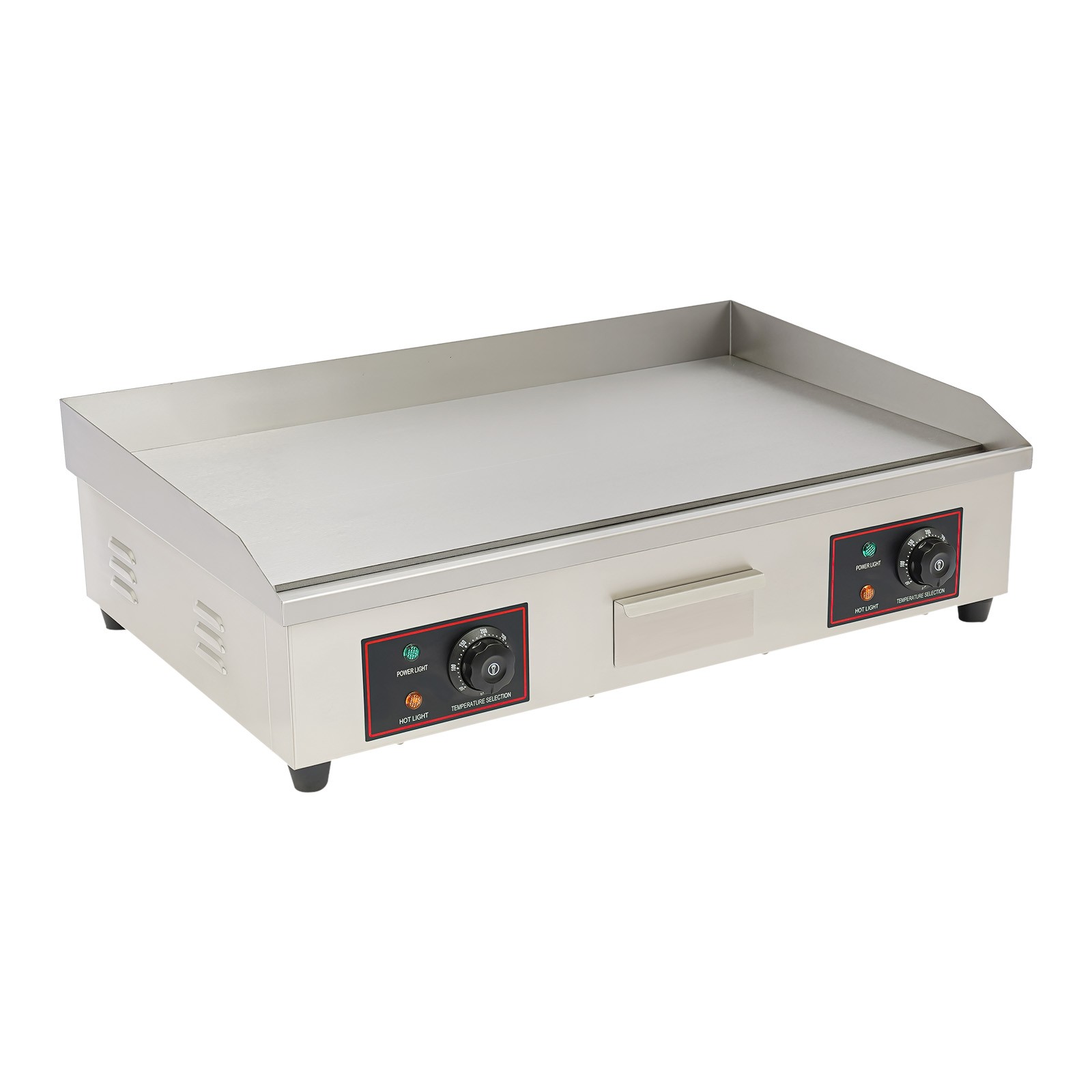 30?? 3000W Commercial Restaurant Grill BBQ Flat Top Electric Countertop Griddle