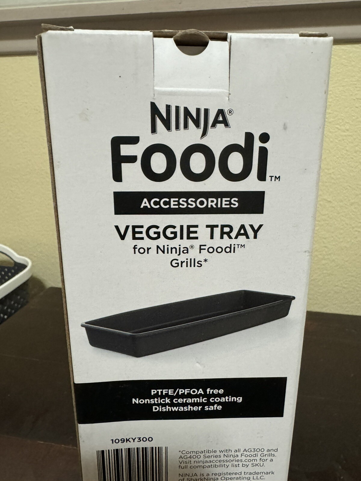 New – Ninja Non-stick Veggie Tray Compatible with Ninja Health Grill AG300/AG400