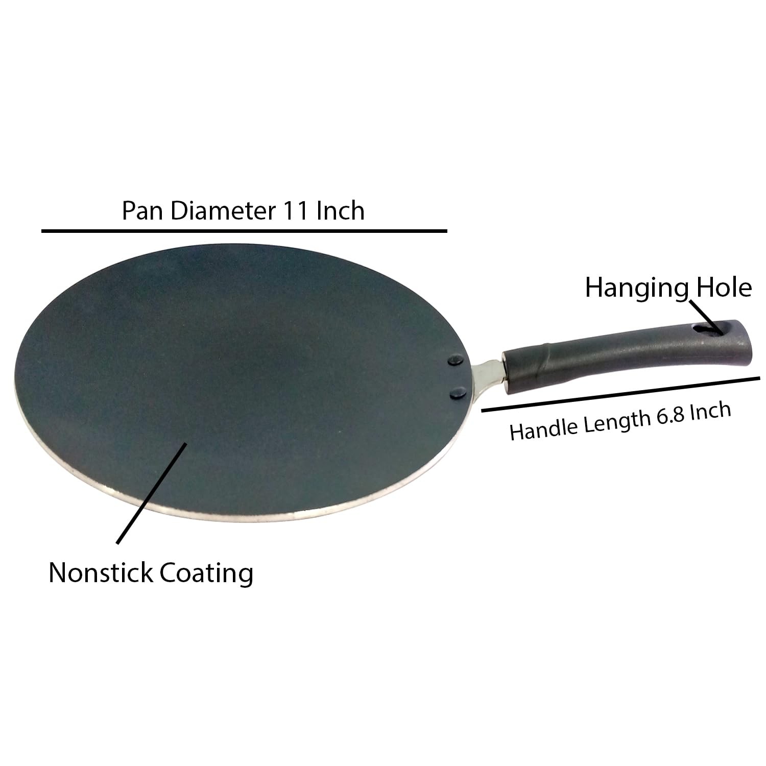 Roti Pan Nonstick Chapati Tava Griddle Tawa Nonstick Multi Tawa Ideal To Make…