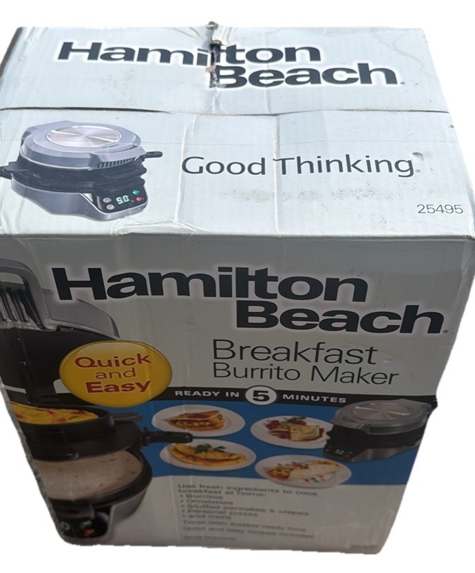 Hamilton Beach Breakfast Burrito maker model 25495