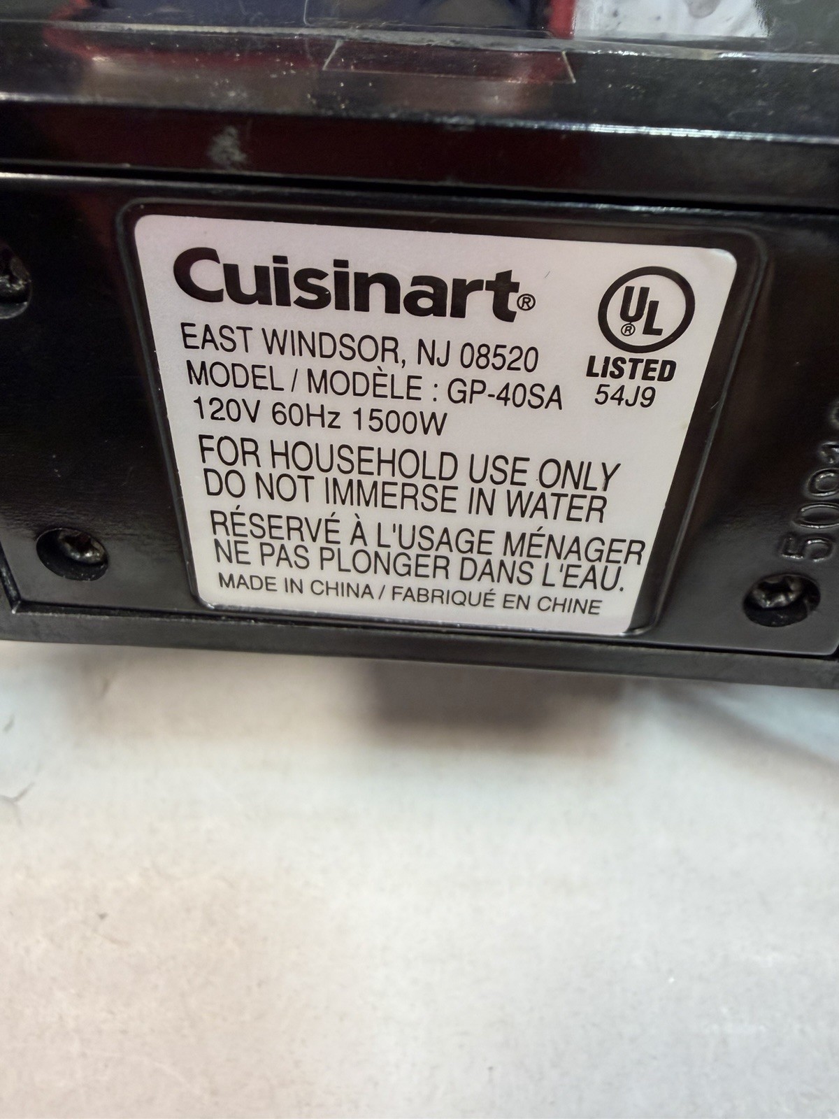 Cuisinart Griddler Gourmet Griddle Countertop Grill Panini Press Tested